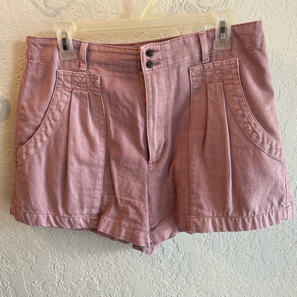 Women's Pink denim Shorts
